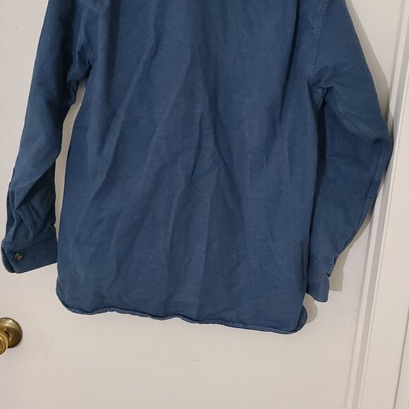 Vintage Cabela’s Deerskin Soft Chamois Shirt Medium - Picture 4 of 5